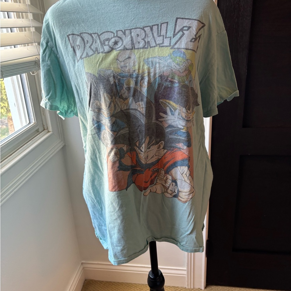 Mens Dragon Ball Z Graphic Tee - Blue